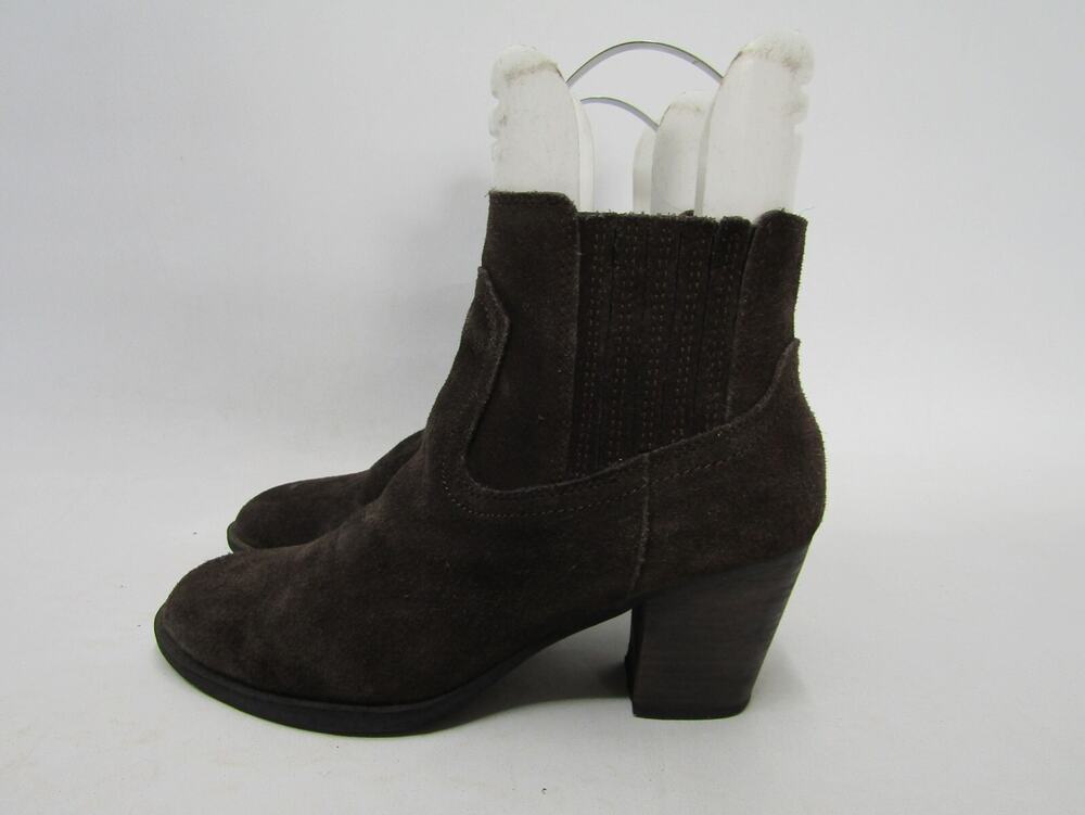 Dolce Vita Womens Size 8.5 M Brown Suede Ankle Fashion Boots Bootie